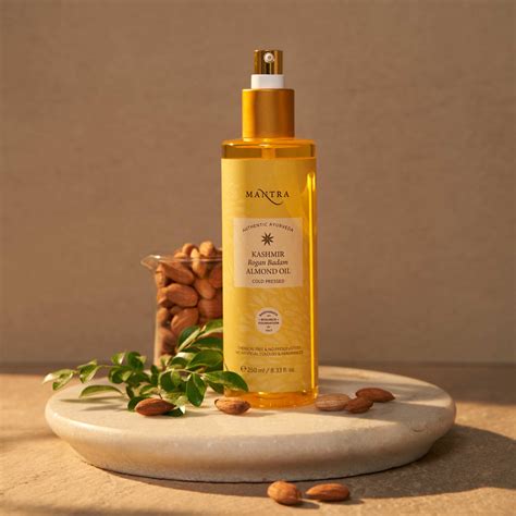 Kashmir Rogan Badam Almond Oil Cold Pressed – Mantra Herbal