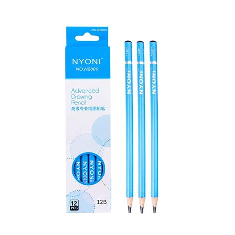 Ondesk Artics Artists' Drawing Medium Sky Blue Grade 12B Colour Pencils ...