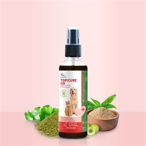 TOPICURE PET | Spray For Rapid Wound Healing – Pet Natural Remedies