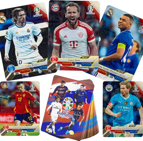 Amazon.com: Latherok 2024 Euro Soccer Cards - 32 of Unique Soccer ...