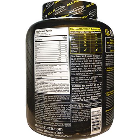 Image result for MuscleTech Nitro-Tech Whey Isolate