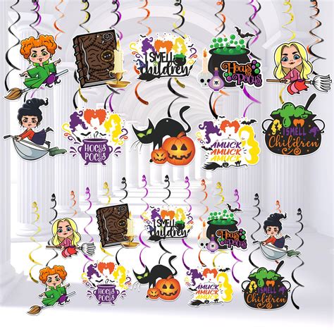 Hocus Pocus Hanging Decorations Hocus Pocus Party Decorations Hocus ...