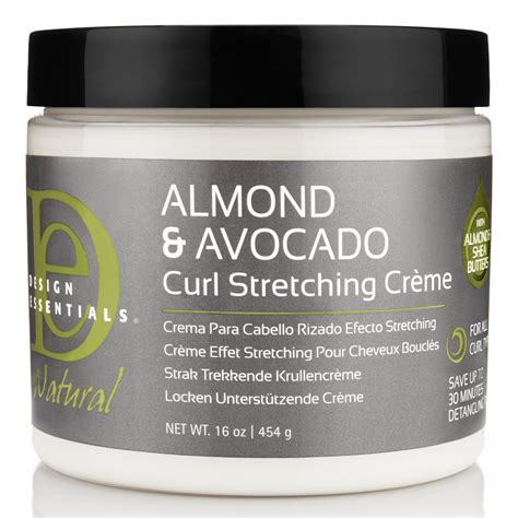 Design Essentials Natural Almond & Avocado Curl Stretching Cream For ...