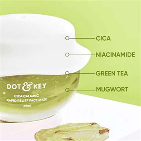 Dot & Key Cica Calming Rapid Relief Face Mask (25ml)