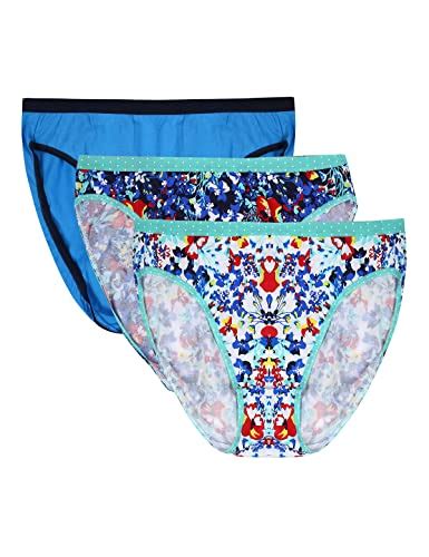 Buy Marks & Spencer Women's Briefs (T61_3052K_Blue Mix_28) at Amazon.in