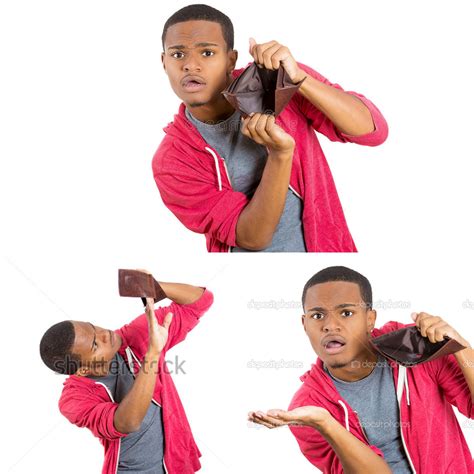 empty wallet broke guy Blank Template - Imgflip