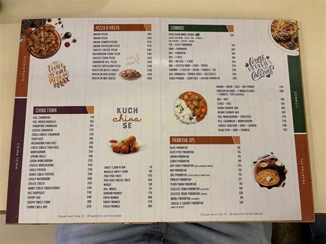 Menu at 70 Mile Stone Dhaba, Samalkha