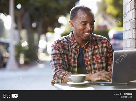 Image result for Black Man Using Computer