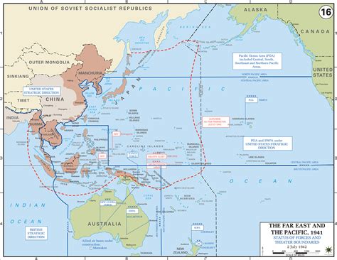 Pacific War Ww2 Map
