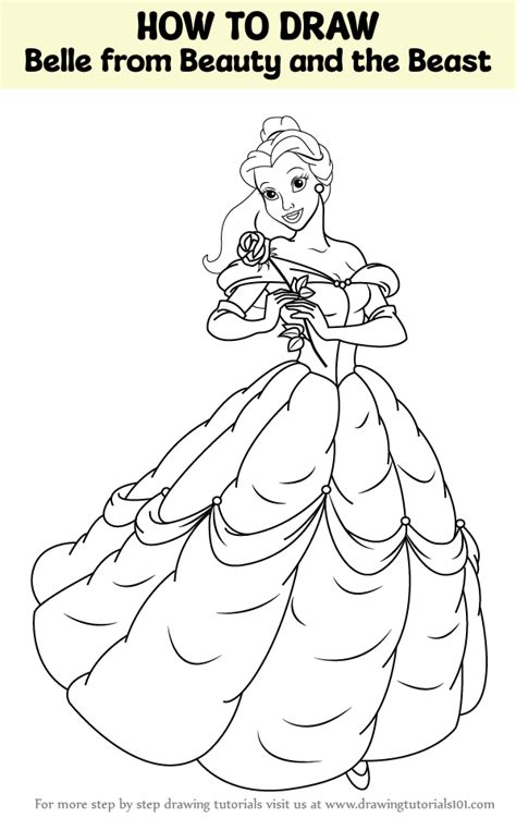 Image result for Belle Drawing Tutorial