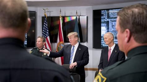 Trump processes Fla. students' grief as president, parent