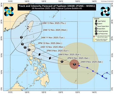 LIVE UPDATES: Typhoon Uwan (Nov. 8, 2025) - DWRS Commando Radio, Ti ...