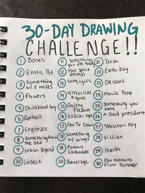 art challenges