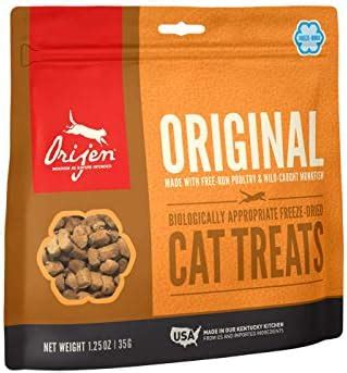Orijen Original Cat Treat Freeze Dried (35 GMS (100 Treats)) : Amazon ...