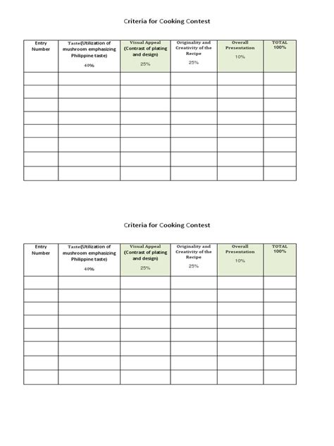 Image result for Cooking Contest Programme Sample