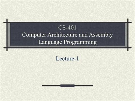 Image result for Computer Organization and Assembly Language