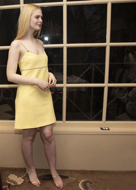 Elle Fanning's Feet