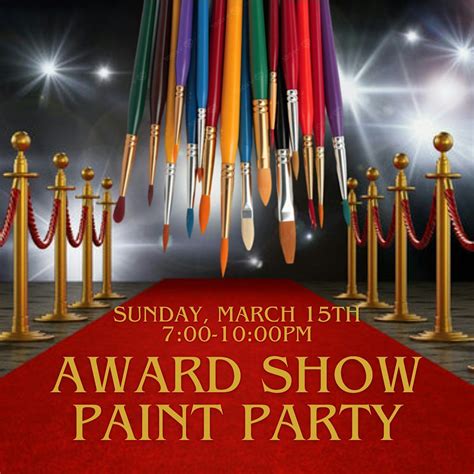 Award Show Paint Party || Watch & Paint, Dr Lemco's Creative Club ...