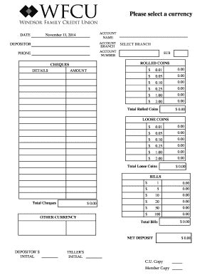 Fillable Online wfcu CU Copy Member Copy - Windsor Family Credit Union ...