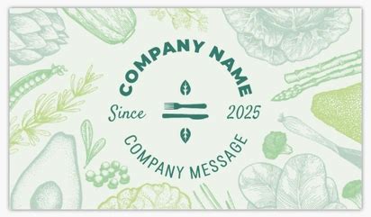 Organic Food Stores Matte Visiting Cards Templates & Designs ...