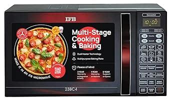 IFB 23 L Convection Microwave Oven (23BC4, Black+Floral Design ...