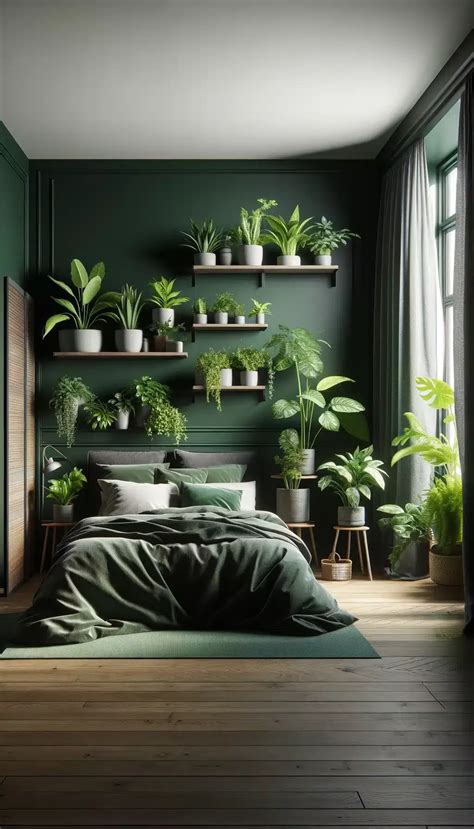 25 inspiring dark green bedroom ideas for a refreshing change – Artofit