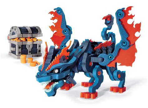 Bloco Toys Treasure Keeper Dragon Building Kit Toy : Amazon.in: Toys ...