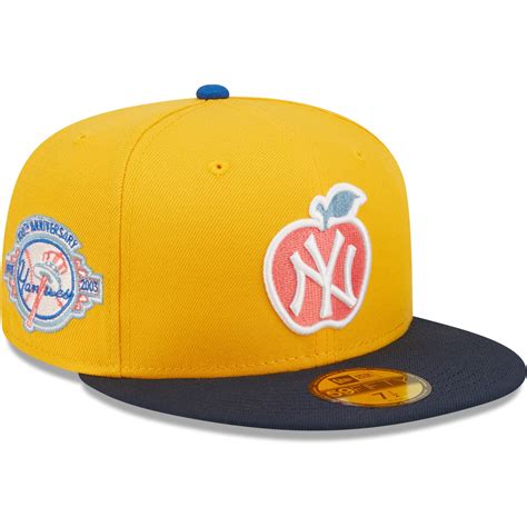 Buy Mens New Era GoldAzure New York Yankees 100th Anniversary ...