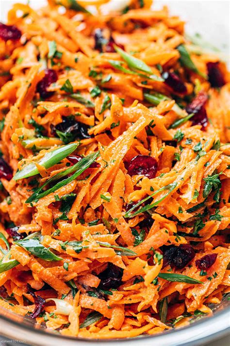 Moroccan carrot salad with lemon dressing – Artofit