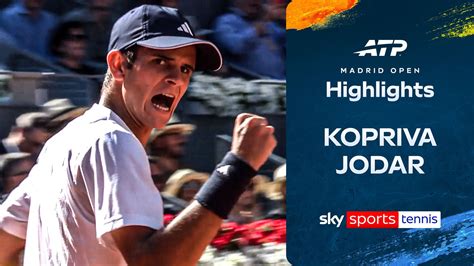 Vit Kopriva vs Rafael Jodar | Madrid Open highlights | Tennis News ...