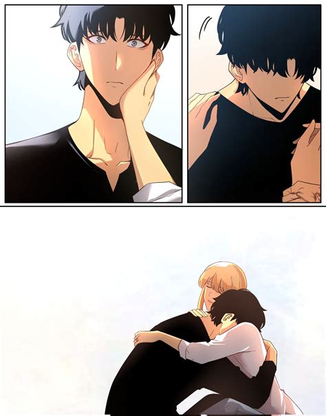 sung jin-woo and cha hae-in (solo leveling) drawn by momo_fanart | Danbooru