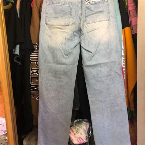 Ripndip Peace No Love Denim Pants Condition:... - Depop