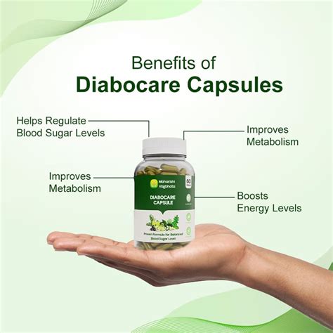 Maharishi Vagbhata Herbal Diabocare Capsules 600mg (60 Capsules ...