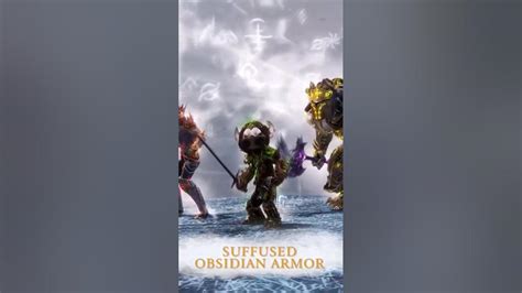 GW2 Legendary Obsidian Armor - T2: Suffused | Preview - YouTube