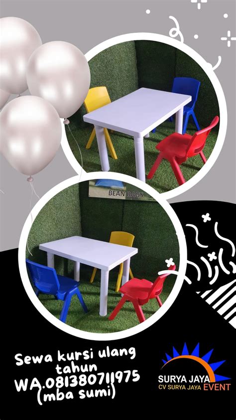 Sewa Kursi Ulang Tahun Bukit Duri Tebet Jaksel