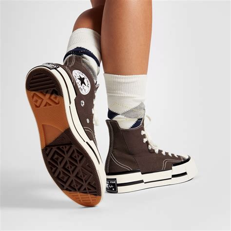 Converse Chuck 70 Plus Unisex Kahverengi Sneaker - A08095C