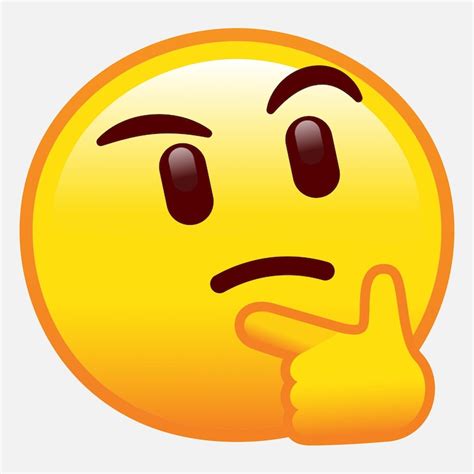 Immagini di Emoji Pensieroso - Download gratuiti su Freepik