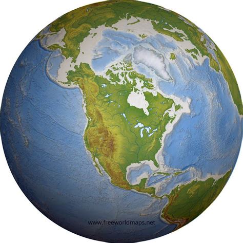 Download Free North America Maps