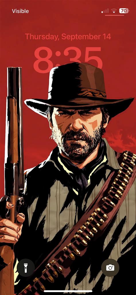 Red Dead Redemption II, Arthur Morgan, DEPTH EFFECT optimized, phone wallpaper [2250x5000] [20:9 ...