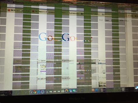 Screen froze, purple lines, three beeps. … - Apple Community