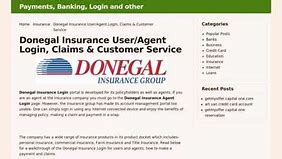 Donegal insurance agent login