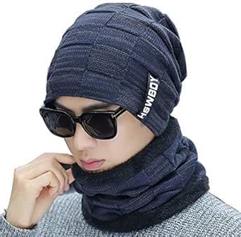Buy Alexvyan 1 Set Beanie Warm Cap and Scarf Soft Snow and Air Proof ...