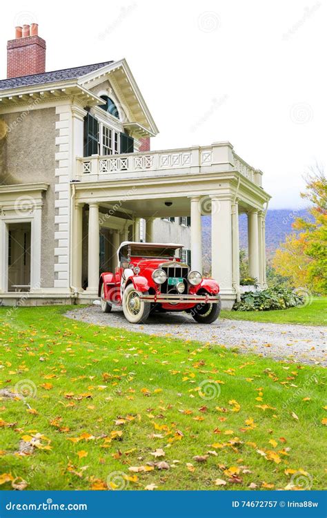 Manchester, Vermont - 3 De Novembro De 2012: Hildene, Lincoln Family ...