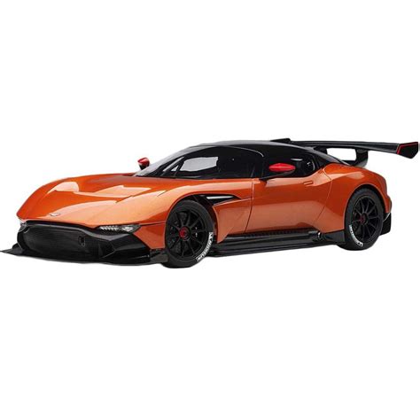 Buy Aston Martin Vulcan Madagascar Orange with Carbon Top 118 Model Car ...