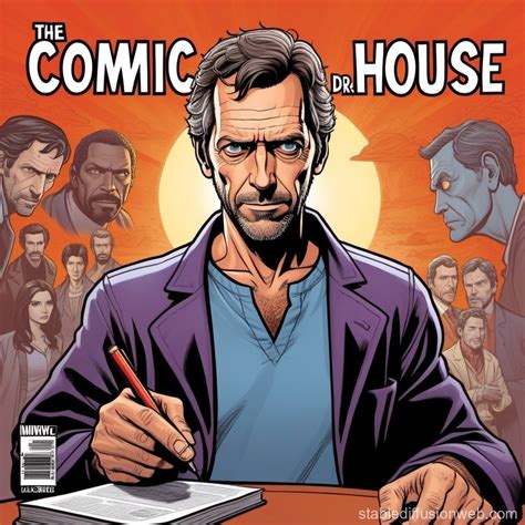 Dr. House Video Game Cover | Stable Diffusion Online