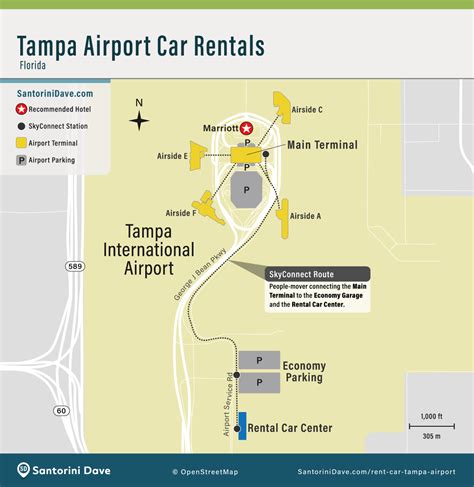 Tampa Bay Fl Airport Map