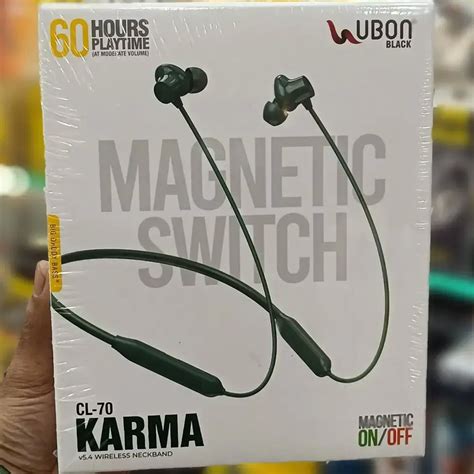 Buy Ubon Cl 70 Karma Wireless Neckband online at mobizone.