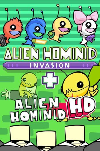 Rezultat imagine pentru Alien Hominid Xbox Xbox Live