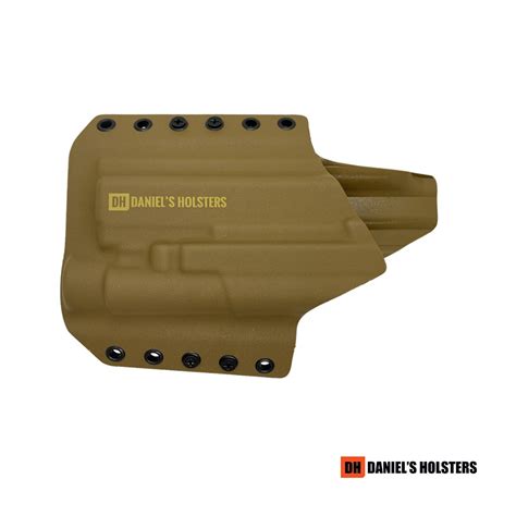 Glock 17 Olight PL-PRO OWB LH Coyote Brown - Kydex Holsters - Daniel's ...