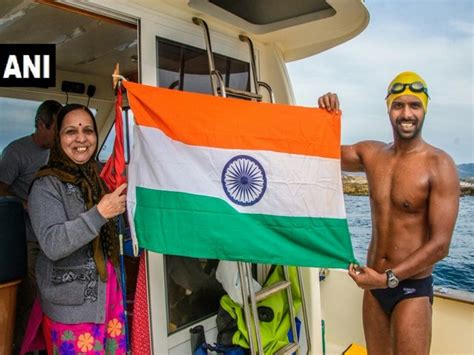 Rohan Becomes First Indian To Swim Across The Ocean Seven | Mera Bharat ...